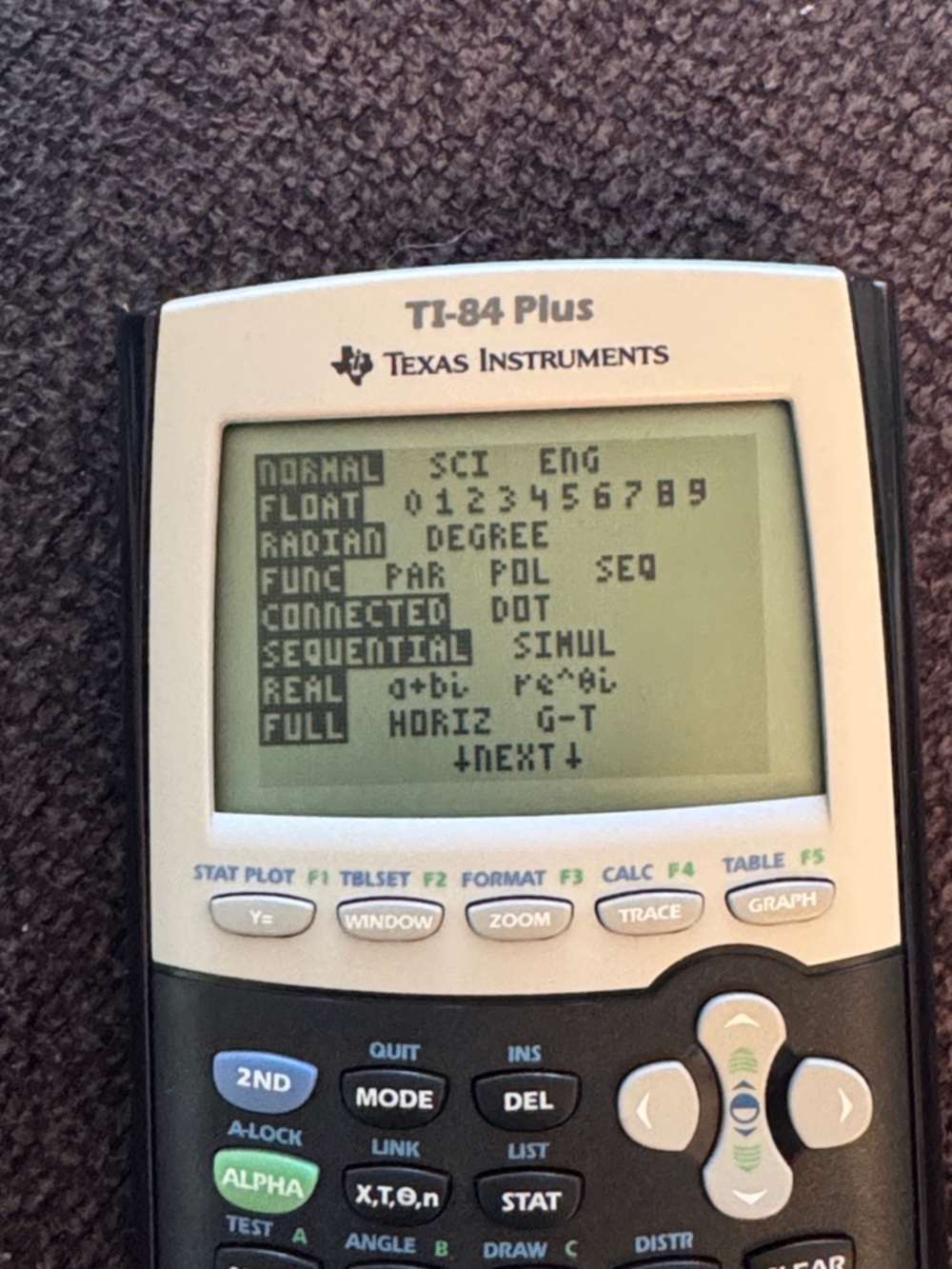 Texas Instruments TI-84 Plus Graphing Calculator with Case TESTED - Picture 2 of 6